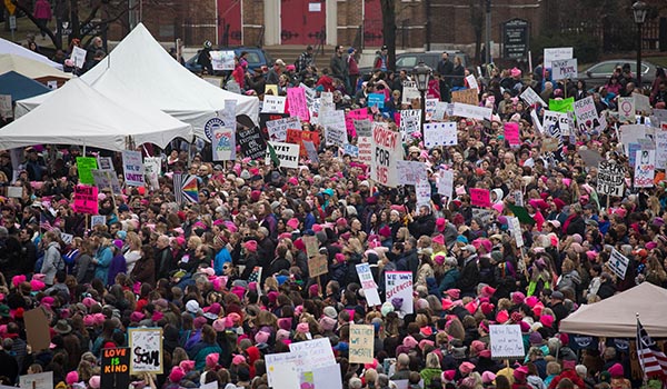 Women's Day Rally at the Capitol (2017)