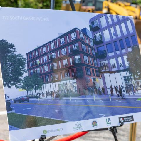 Rendering of 122 S Grand Ave